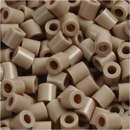 PhotoPearls, size 5x5 mm, hole size 2,5 mm, beige (6), 1100pcs