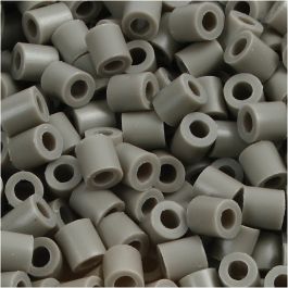 PhotoPearls, size 5x5 mm, hole size 2,5 mm, ash-coloured (8), 1100pcs