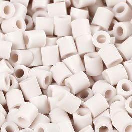 PhotoPearls, size 5x5 mm, hole size 2,5 mm, light grey (10), 1100pcs