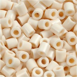 PhotoPearls, size 5x5 mm, hole size 2,5 mm, light beige (12), 6000pcs