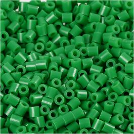 PhotoPearls, size 5x5 mm, hole size 2,5 mm, medium, green (16), 6000 pc/ 1 pack [HOB-75516]