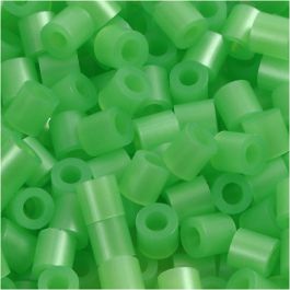 PhotoPearls, green mother-of-pearl (22), size 5x5 mm, hole size 2,5 mm, 6000 pc/ 1 pack [HOB-75522]