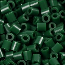PhotoPearls, dark green (9), size 5x5 mm, hole size 2,5 mm, 6000 pc/ 1 pack [HOB-75559]