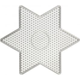 Peg Board, transparent, size 15x15 cm, 1 pc [HOB-755890]