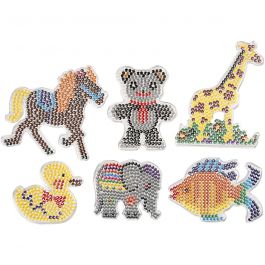 Peg Board, size 10x11-13x16,5 cm, 6 pc/ 1 pack [HOB-75594]