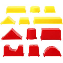 Casting Mould, geometric, size 3,5-9,5 cm, 12 pc/ 1 pack [HOB-78273]