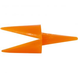 Chicken Beaks, orange, L: 30 mm, 50 pc/ 1 pack [HOB-78279]
