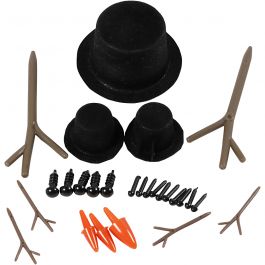 Hats, noses and branches, 3 set/ 1 pack [HOB-78282]