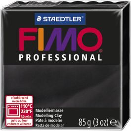 FIMO® Professional Jewellery Clay, black, 85 g/ 1 pack [HOB-78573]