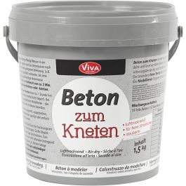 Concrete Modelling Clay, grey, 1500 g/ 1 pack [HOB-786570]