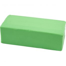 Soft Clay, neon green, size 13x6x4 cm, 500 g/ 1 pack [HOB-78688]