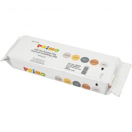 Self-Hardening Clay, white, 1000 g/ 1 pack [HOB-789050]