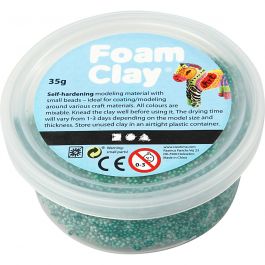 Foam Clay®, dark green, 35 g/ 1 tub [HOB-78954]