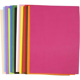 EVA Foam Sheets, A3, 297x420 mm, thickness 2 mm, 30 ass sheets/ 1 pack [HOB-79004]
