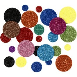 EVA Foam Circles, D: 12+20+32 mm, 150 asstd./ 1 pack [HOB-790220]