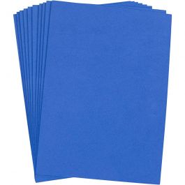 EVA Foam Sheets, dark blue, A4, 210x297 mm, thickness 2 mm, 10 sheet/ 1 pack [HOB-79038]