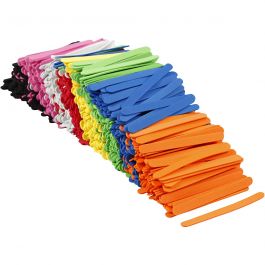 EVA Foam Ice Lolly Sticks, L: 11,5 cm, W: 1 cm, thickness 2 mm, assorted colours, 1000 pc/ 1 pack [HOB-79059]