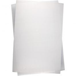 Shrink Plastic Sheets, sheet 20x30 cm, matt transparent, matt transparent, 10sheets [HOB-79092]