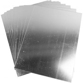 Plastic Mirror, 29,5x21 cm, thickness 1,1 mm, 10 sheet/ 1 pack [HOB-79094]