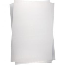 Shrink Plastic Sheets, Gloss transparent, 20x30 cm, 10 sheet/ 1 pack [HOB-79095]