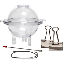 Candle Mould, Spherical, D: 80 mm, 1 pc [HOB-79230]