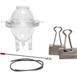 Candle Mould, Egg, H: 65 mm, D: 47 mm, 1 pc [HOB-79248]