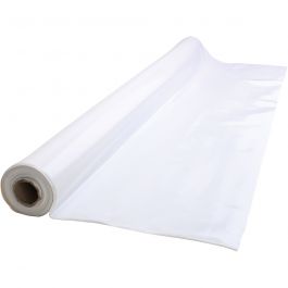 Wax tablecloth, W: 140 cm, white, 1 rm [HOB-805608]
