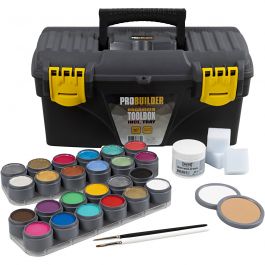Grimas Make-Up Case, assorted colours, 39 parts/ 1 set [HOB-840355]