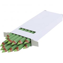 edu Jumbo Coloured Pencils, thickness 10 mm, lead 6,25 mm, light green, 12 pc/ 1 pack [HOB-408062]