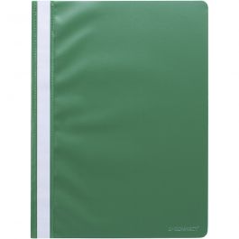 Plastic presentation folders, A4, green, 50 pc/ 1 pack [HOB-212064]