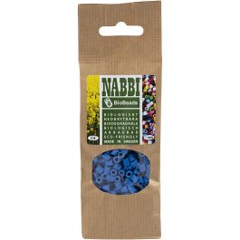 NABBI BioBeads, size 5x5 mm, hole size 2.5 mm, medium, light pink, 1000 pc/ 1 pack [HOB-9067645]
