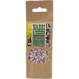 NABBI BioBeads, size 5x5 mm, hole size 2,5 mm, medium, light red, 1000 pc/ 1 pack [HOB-9067646]