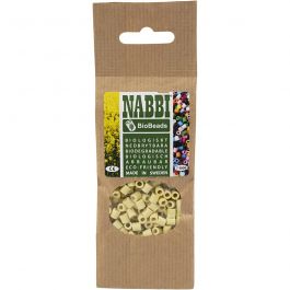 NABBI BioBeads, size 5x5 mm, hole size 2,5 mm, medium, salmon (051), 1000 pc/ 1 pack [HOB-9067648]