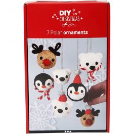 Theme set, Christmas ornaments, 1set [HOB-97057]