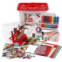 Craft Box Set, assorted colours, 1 pc [HOB-97499]