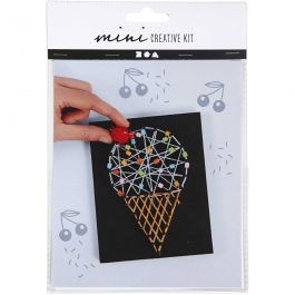 Mini Craft Kit, ice cream cone, 1 pack [HOB-977216]