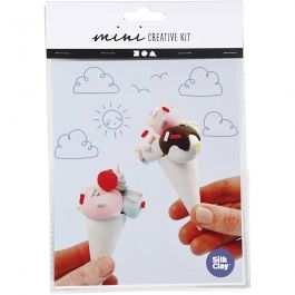 Mini Craft Kit, ice cream cones, 1 pack [HOB-977226]