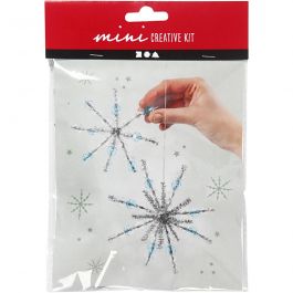 Creative mini kit, snowflakes, 1 set [HOB-977352]