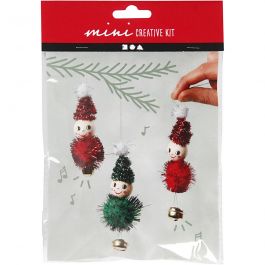 Creative mini kit, hanging Christmas elf decoration, 1 set [HOB-977353]