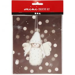 Creative mini kit, angel, H: 10 cm, 1 pc/ 1 set [HOB-977408]