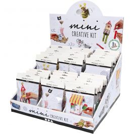 Table display with creative mini kits, 60 set/ 1 pack [HOB-97743]