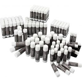 White glue stick, 144 pc/ 1 pack [HOB-99522]