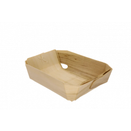 Woven wooden baking mold 9,3x3,3x20 cm 200ml FSC® (400 pcs) [TK-9987104]