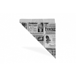Cone Bags greaseproof paper 'Newspaper' 24x34 cm (1.000 pcs) [TK-9987277]