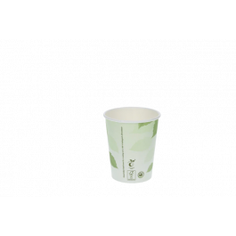 Coffee Cup Carton 230cc 8oz Ø8 cm FSC® green (1.000 pcs) [TK-9987429]