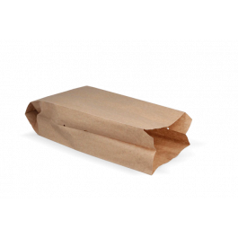 Snack Bags perforated Paper (1 pond) 14x8x32 cm kraft 50gr (1.200 pcs) [TK-9987486]