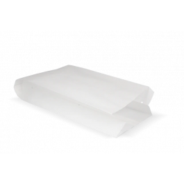 Snack Bags perforated Paper (1 pond) 14x8x32 cm White 45gr (1.300 pcs) [TK-9987487]