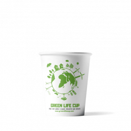 Coffee Cup 180cc 7.5oz Ø7 cm FSC®Mix Green Life (2.500 pcs) [TK-9987965]
