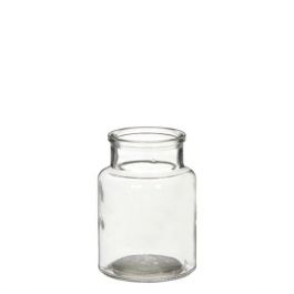 Glass Medicine Vase 10cm tall Ø 7cm (tray with 24 pcs) [IFS-129194]