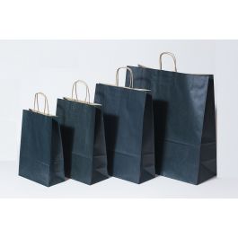 Black paper carrier hotsell bags